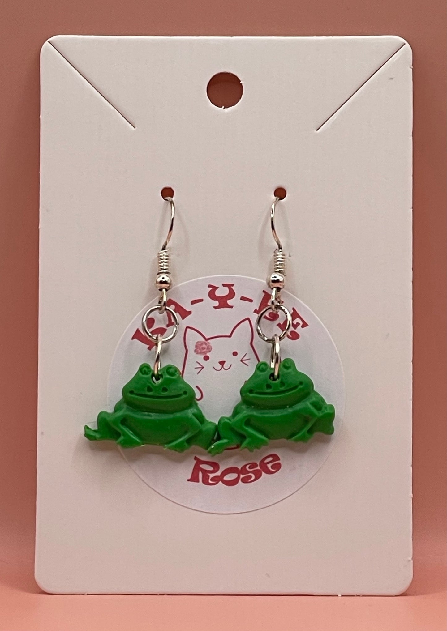 Frog Earrings