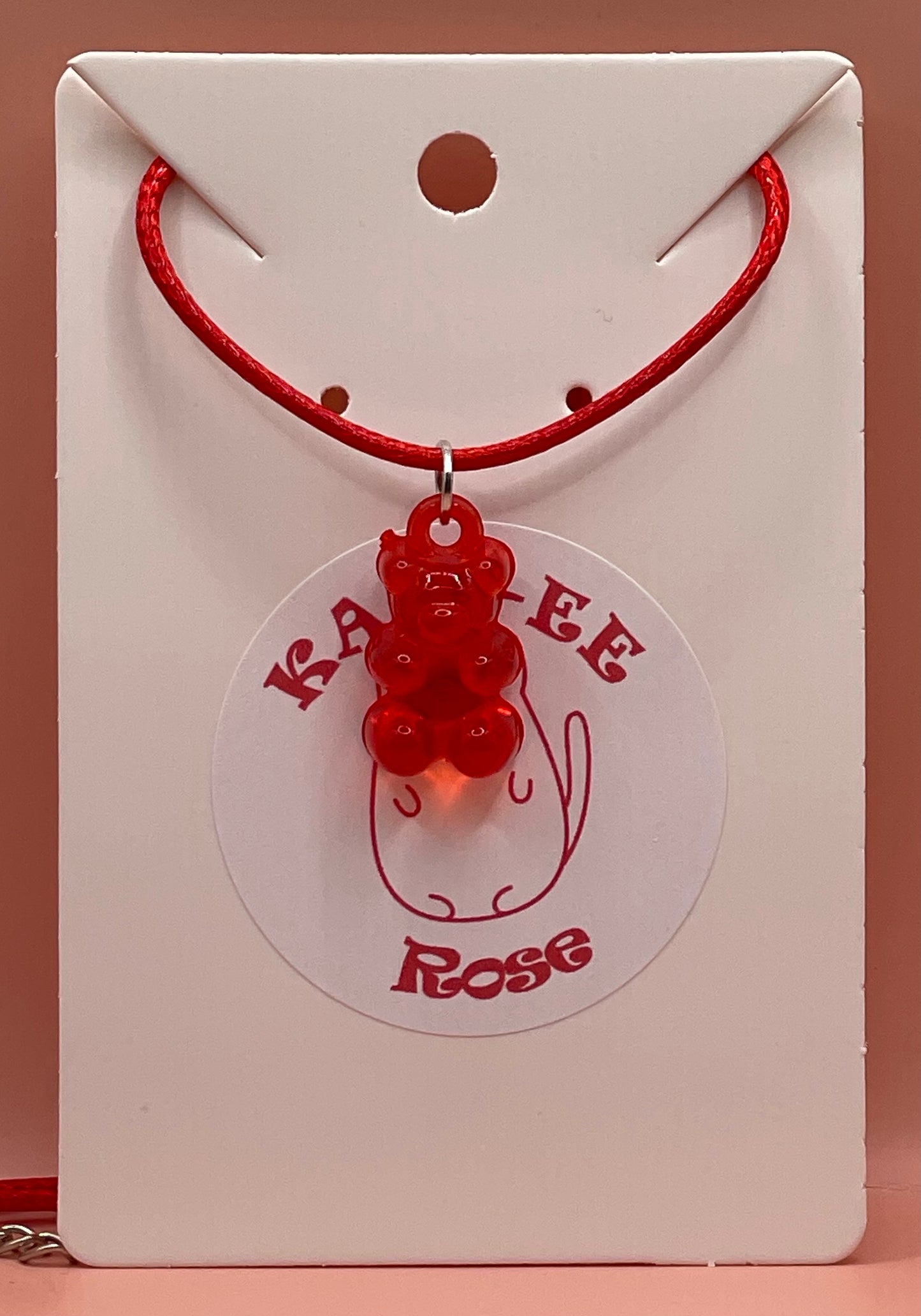 Y2K Gummy Bear Necklace