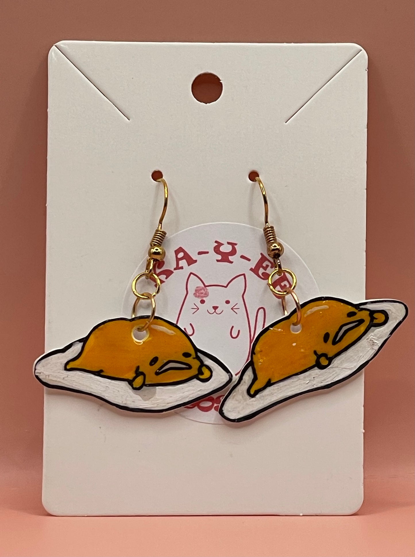 Lazy Egg Boi Earrings