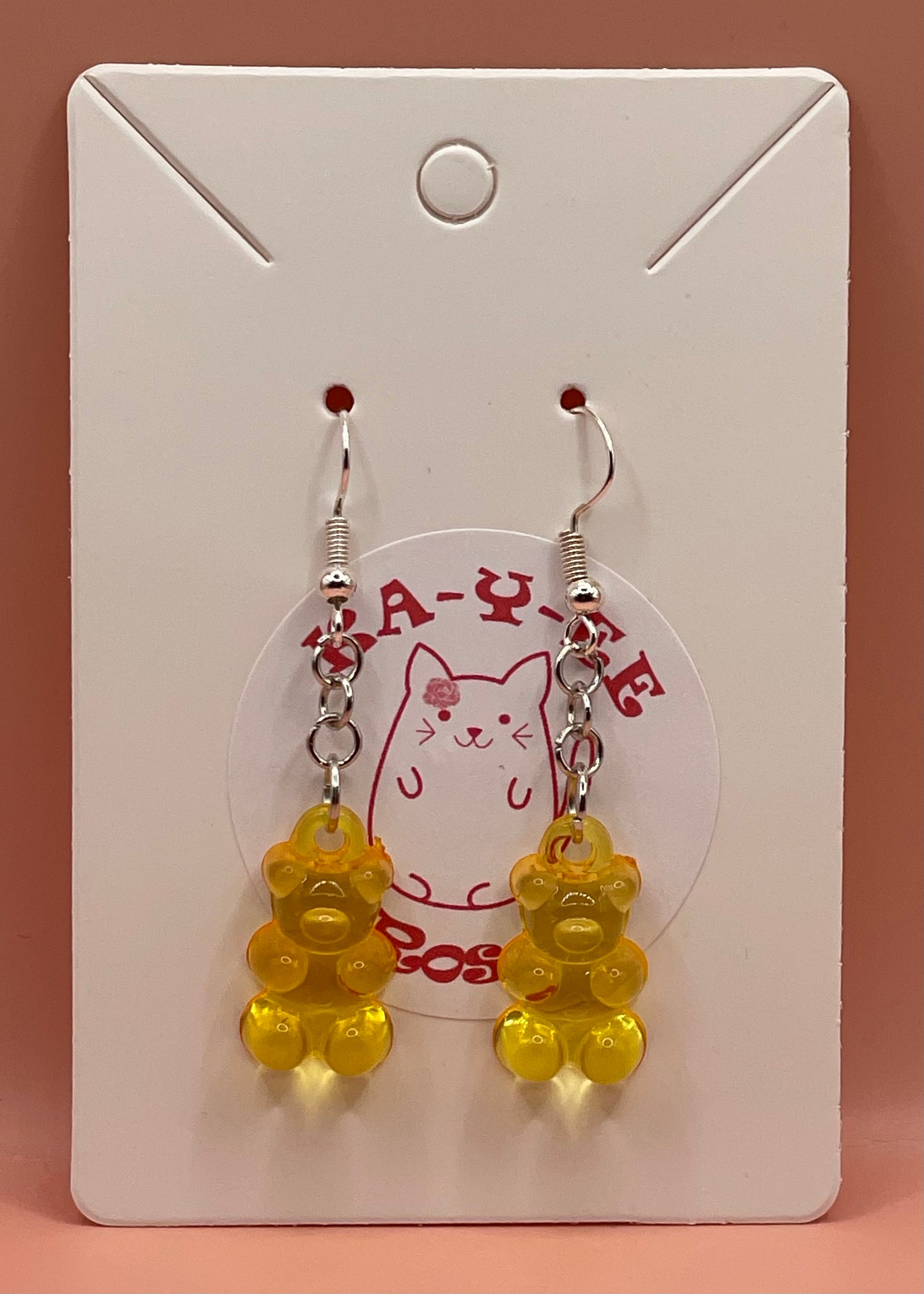Y2K Gummy Bear Earrings