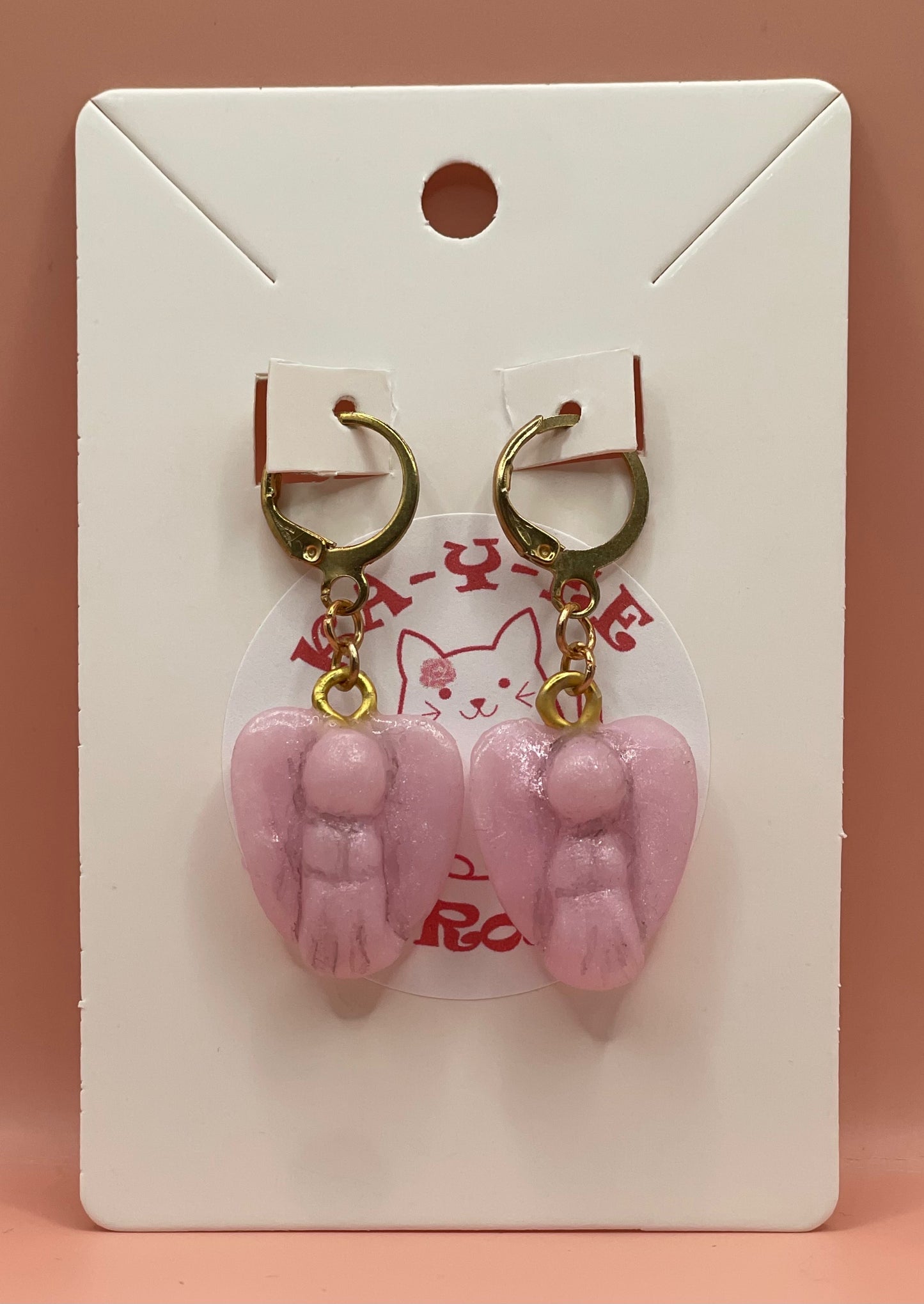 Rose Quartz Stone Angel