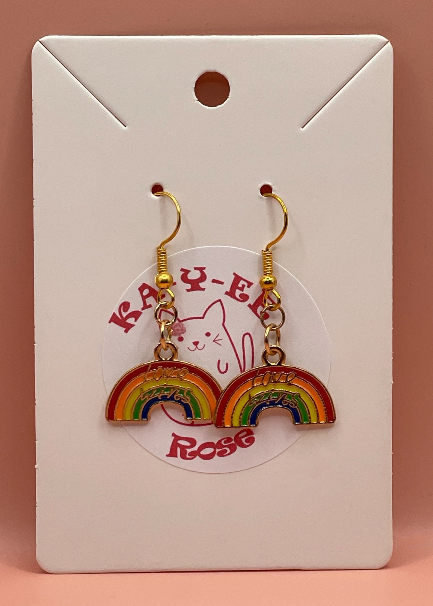 Enamel PRIDE Earrings