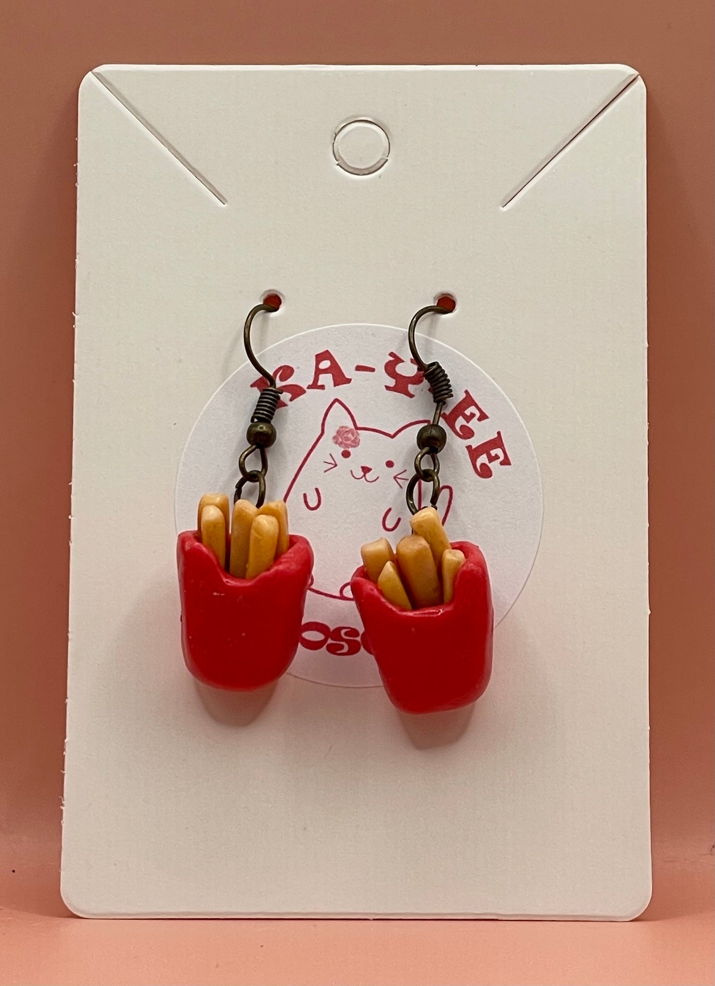French Fry Earrings