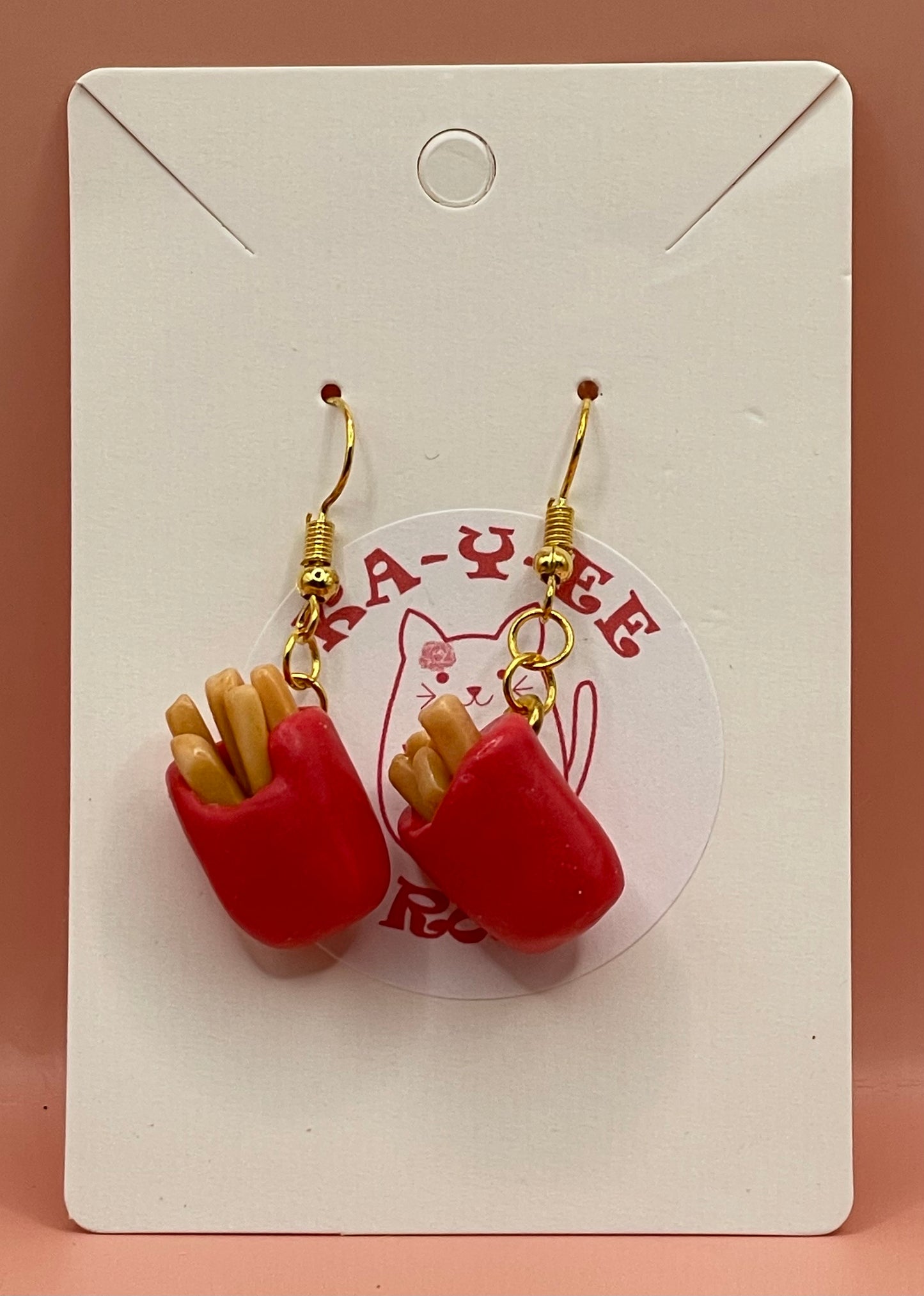 French Fry Earrings