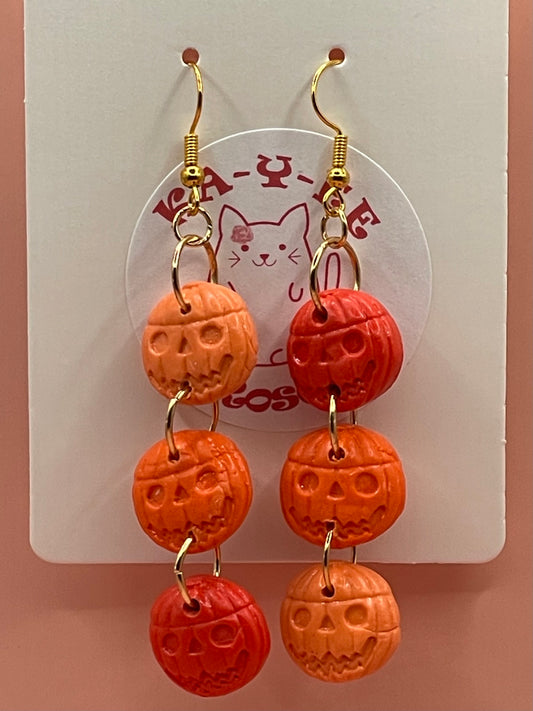Jack-o-lantern Earrings