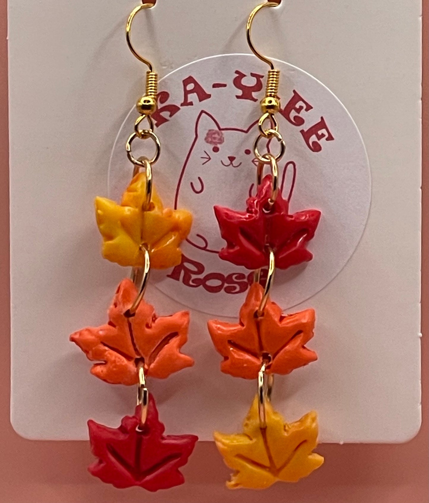 Maple Leaf Earrings