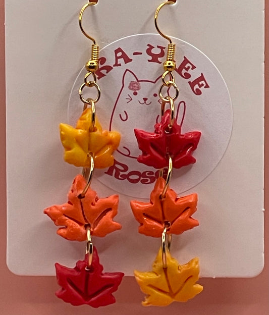 Maple Leaf Earrings