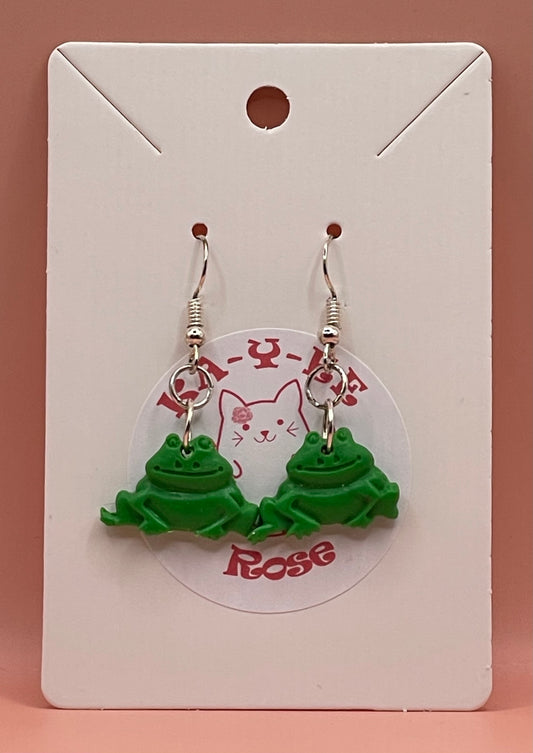 Frog Earrings