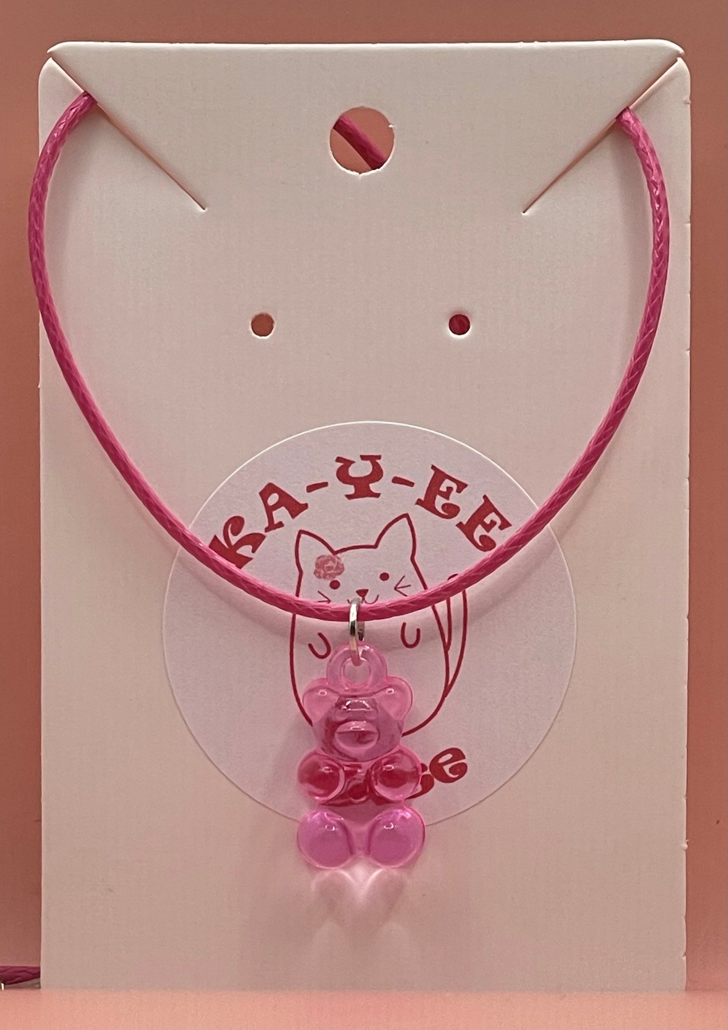 Y2K Gummy Bear Necklace