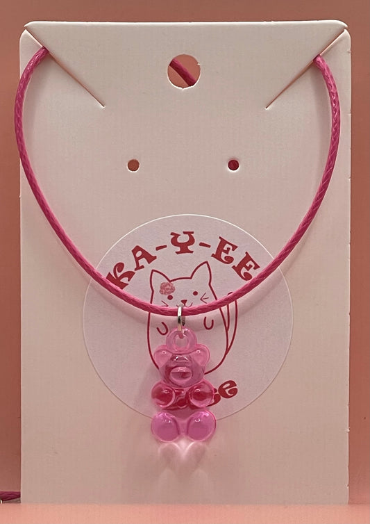 Y2K Gummy Bear Necklace