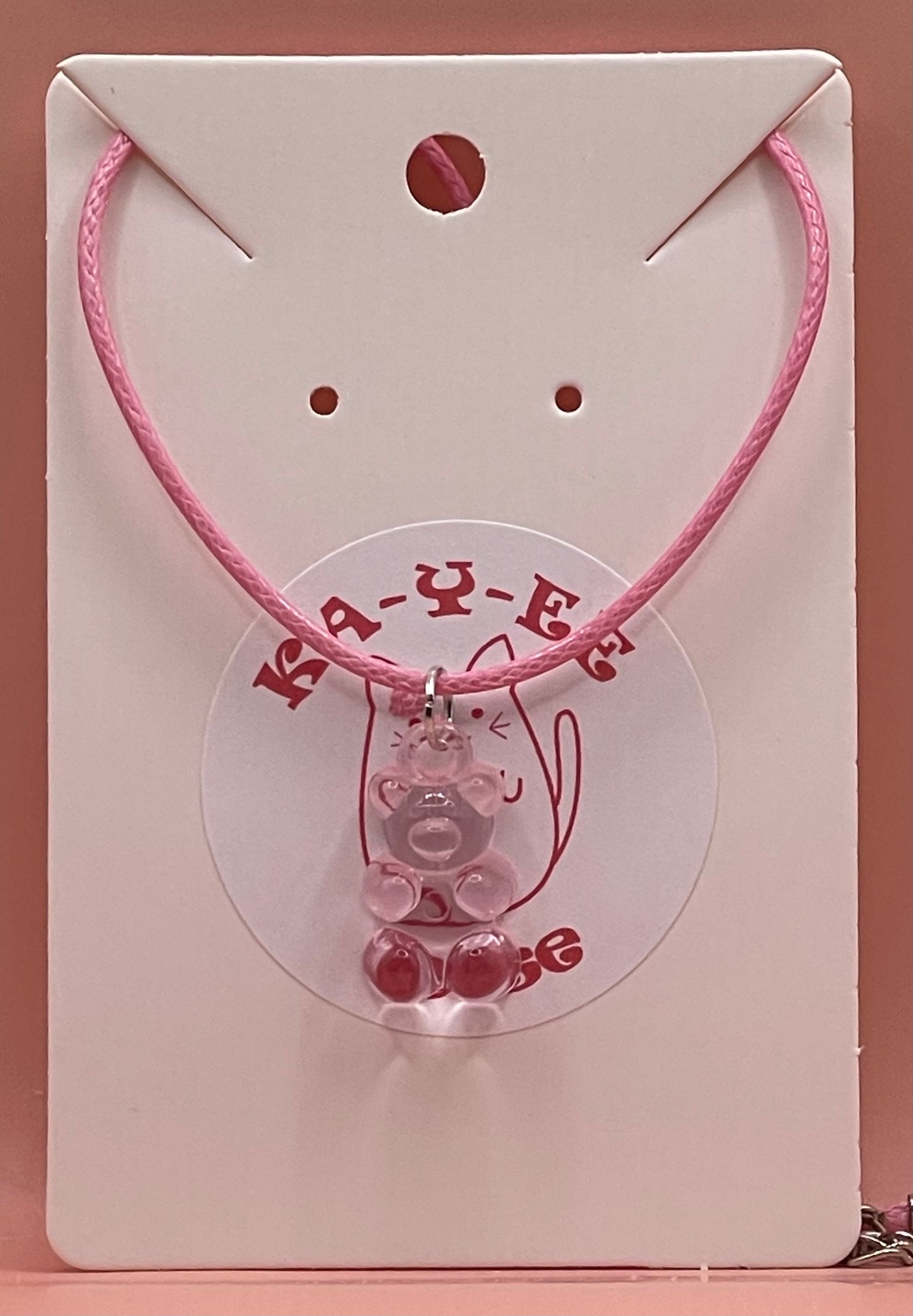 Y2K Gummy Bear Necklace