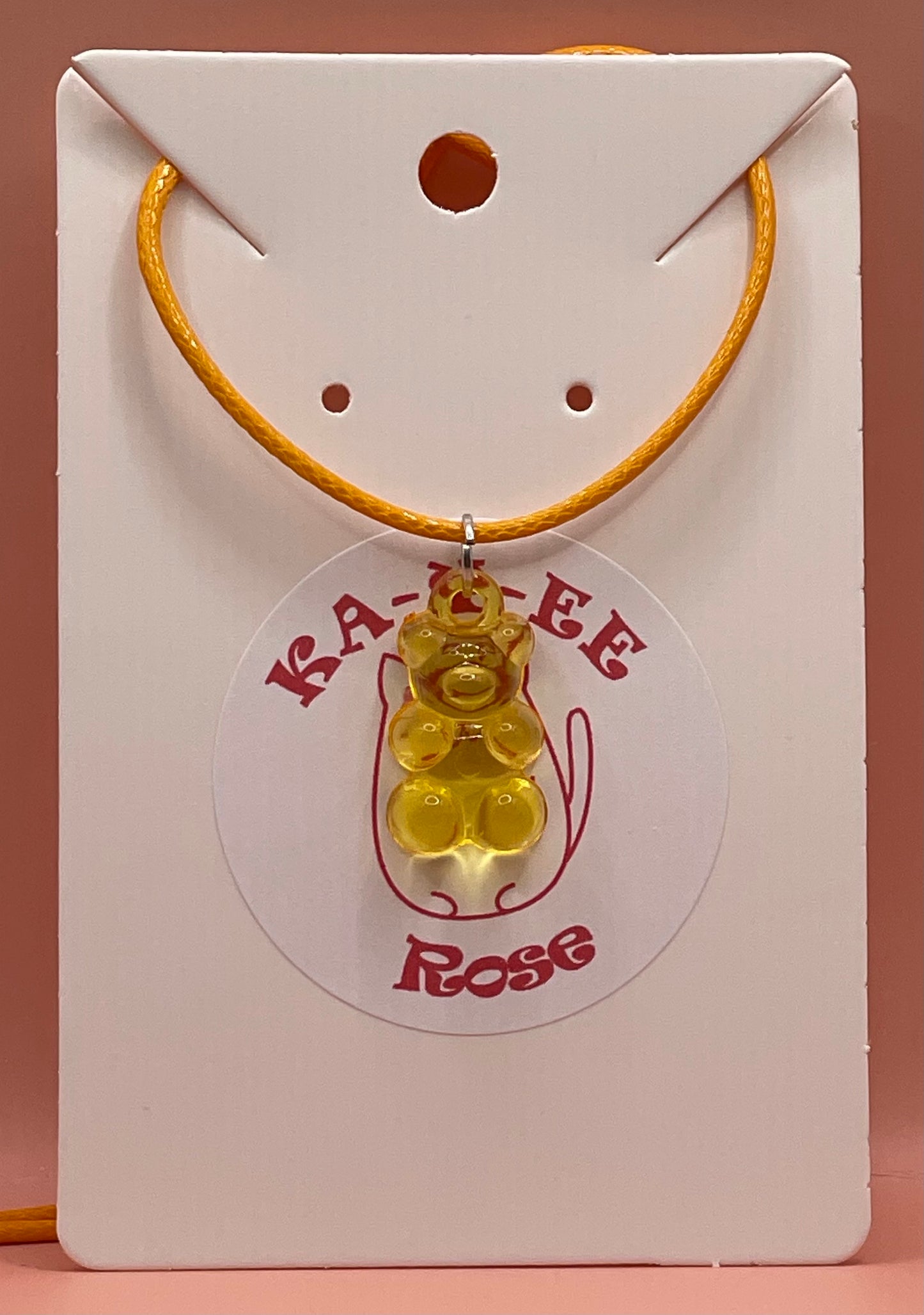 Y2K Gummy Bear Necklace