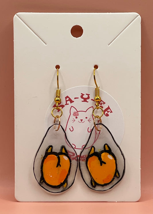 Lazy Egg Boi Earrings