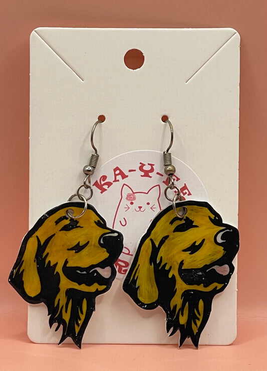 Golden Retriever Earrings