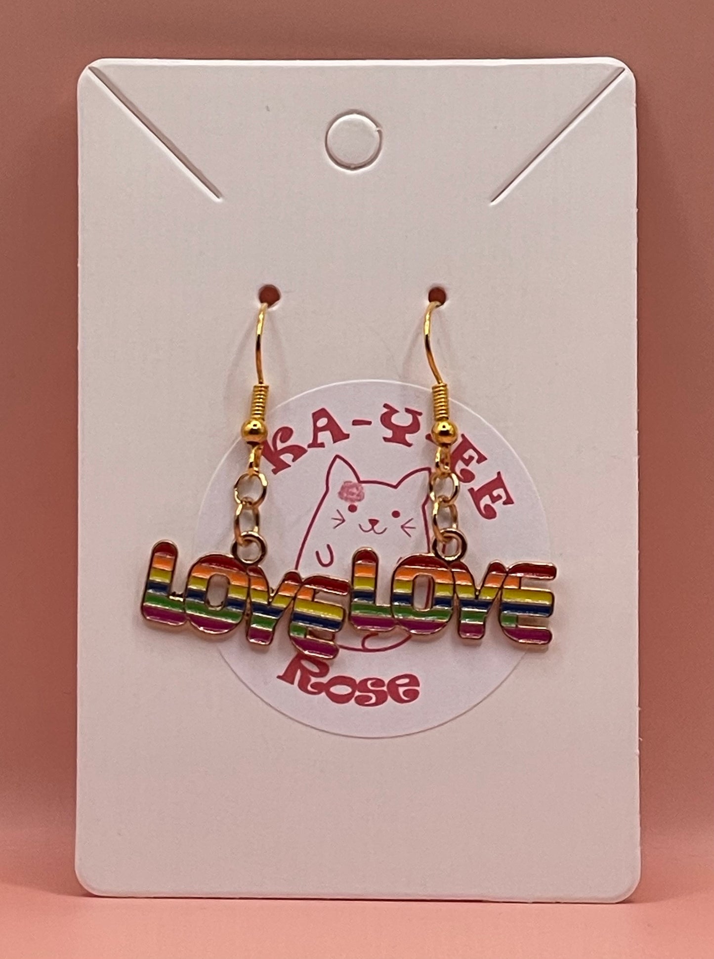 Enamel PRIDE Earrings