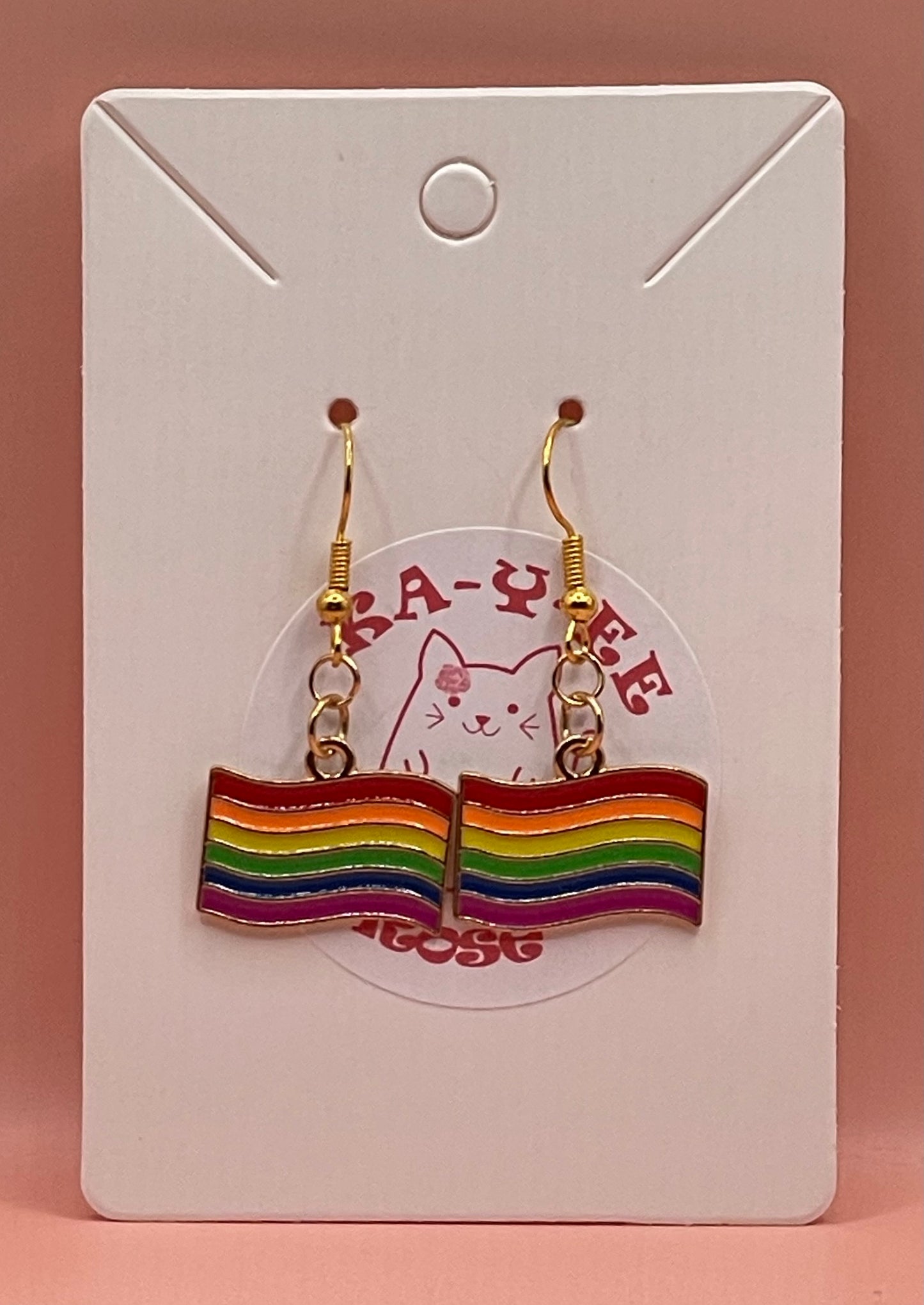 Enamel PRIDE Earrings