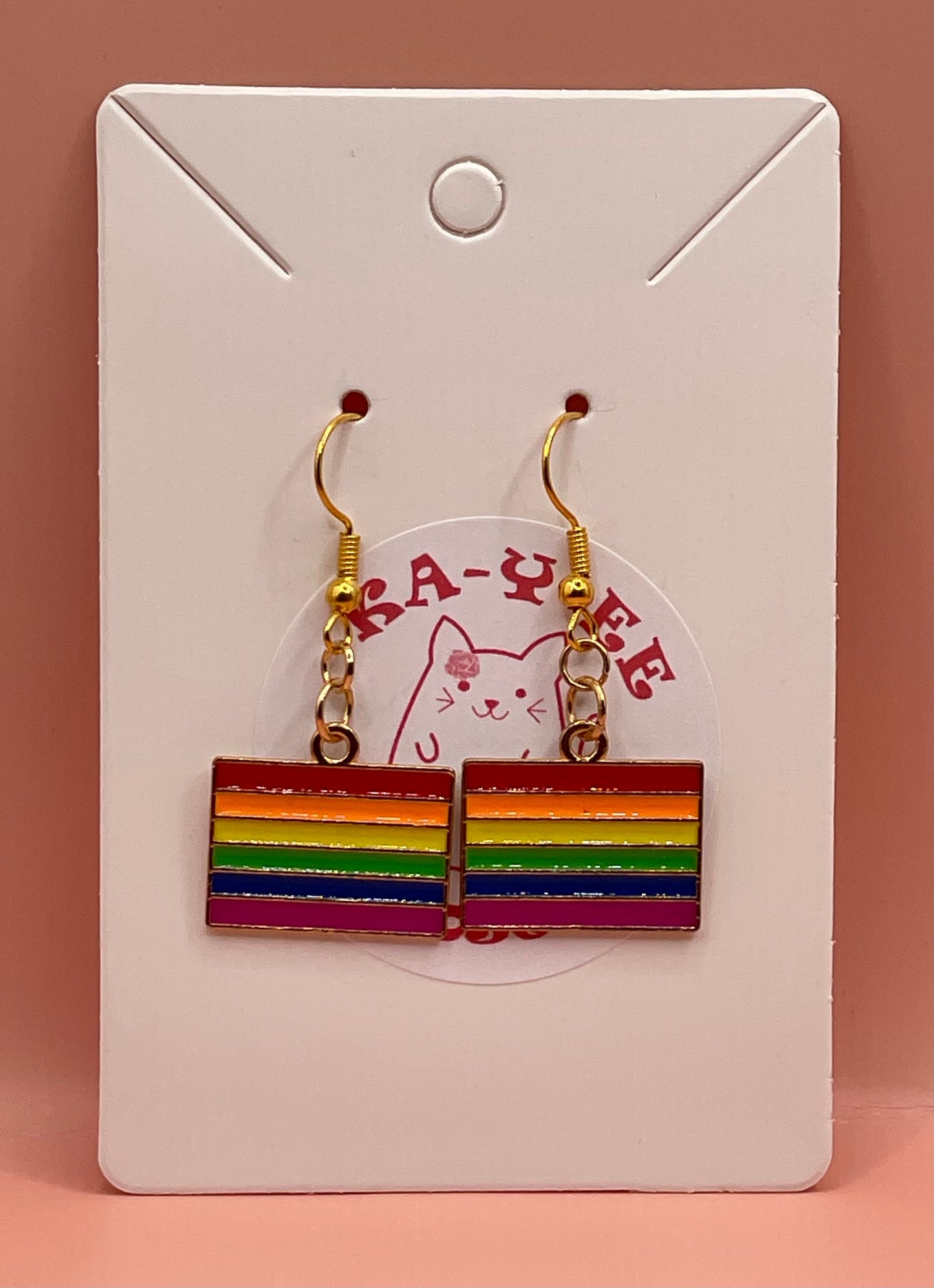 Enamel PRIDE Earrings