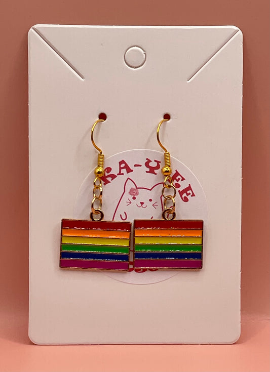 Enamel PRIDE Earrings