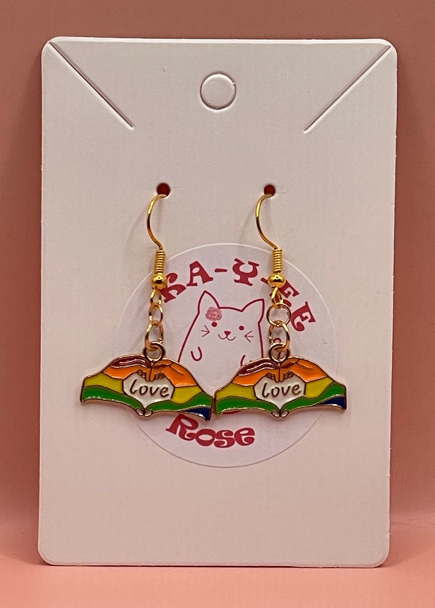 Enamel PRIDE Earrings