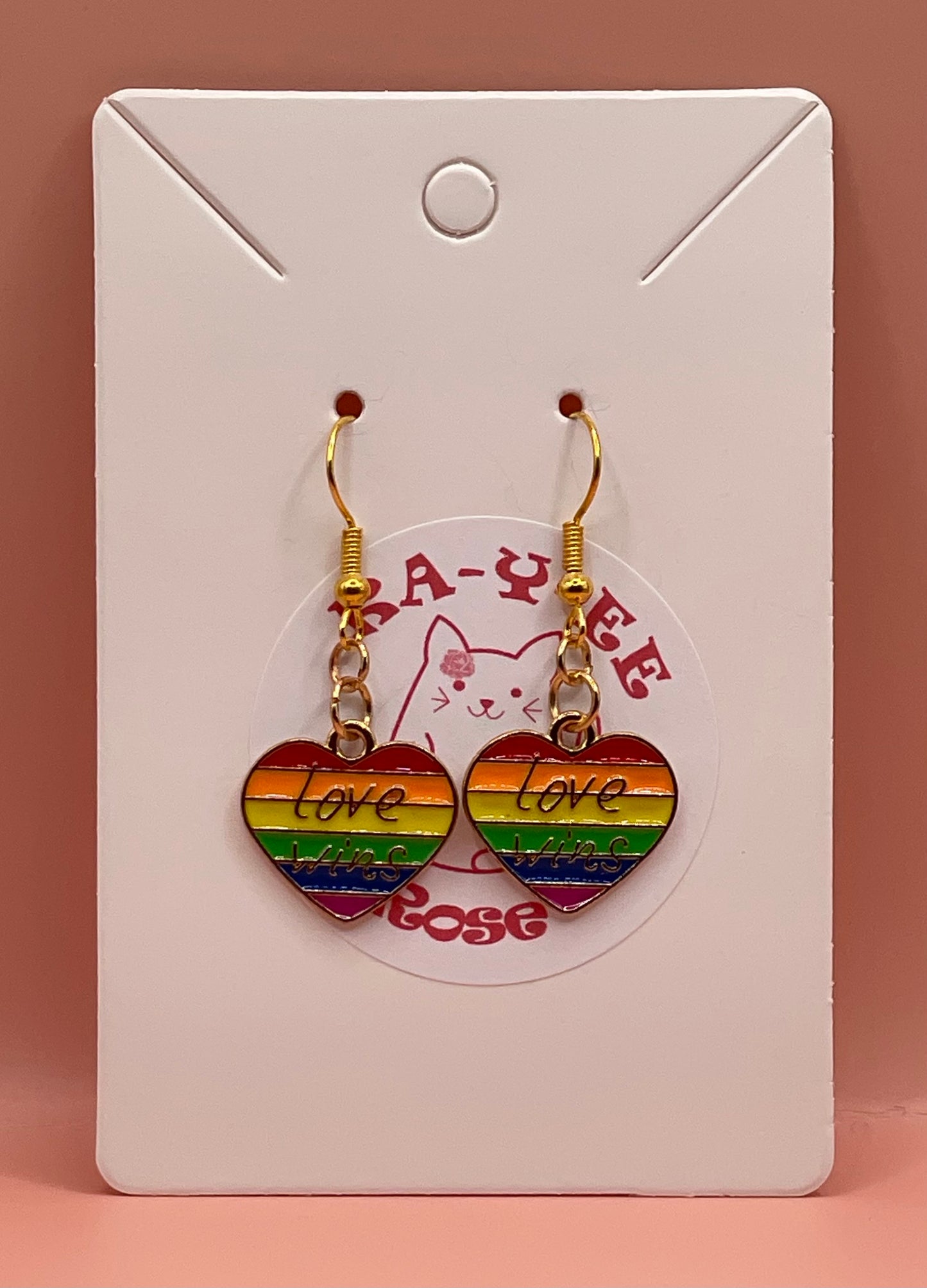 Enamel PRIDE Earrings