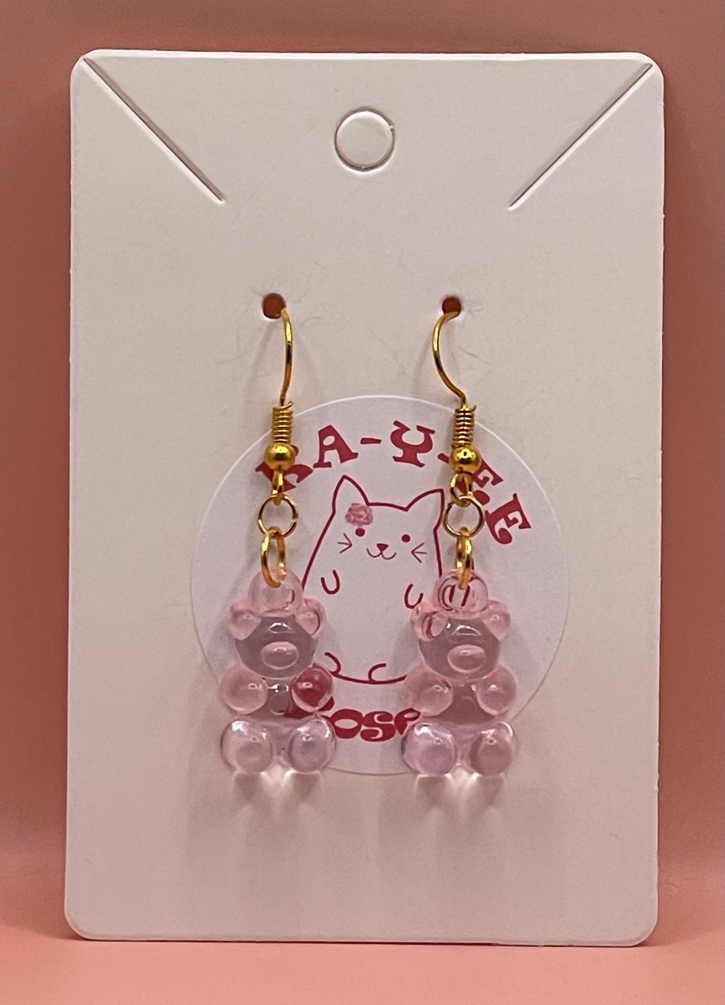 Y2K Gummy Bear Earrings