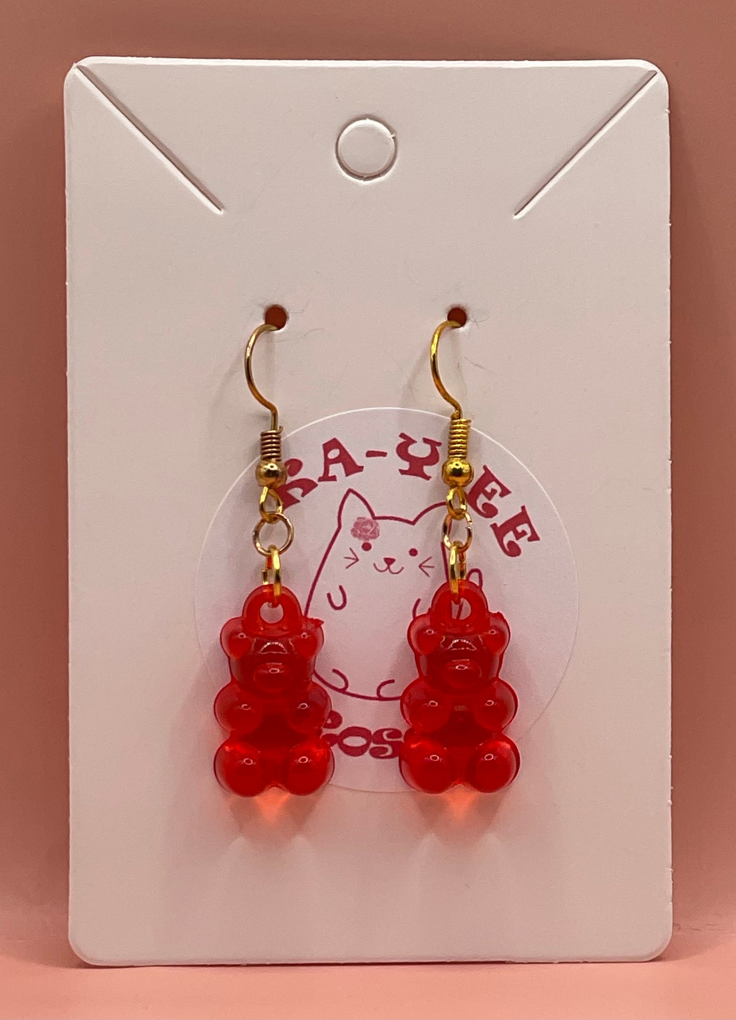 Y2K Gummy Bear Earrings