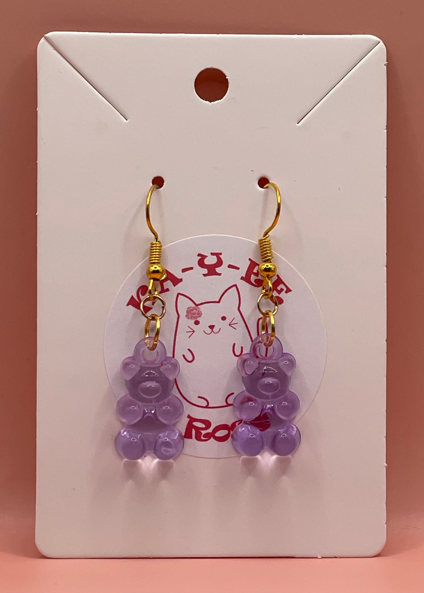 Y2K Gummy Bear Earrings