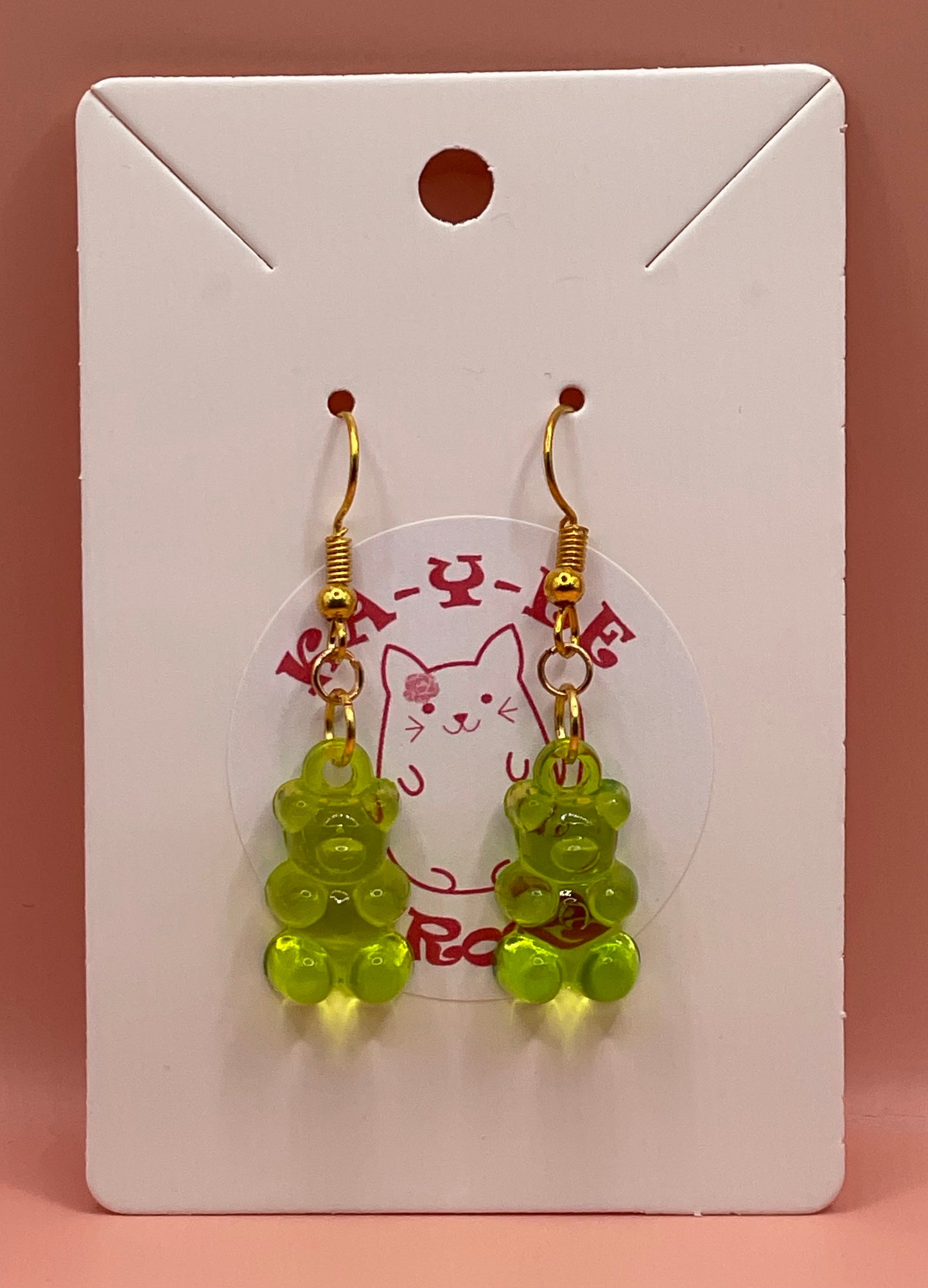 Y2K Gummy Bear Earrings