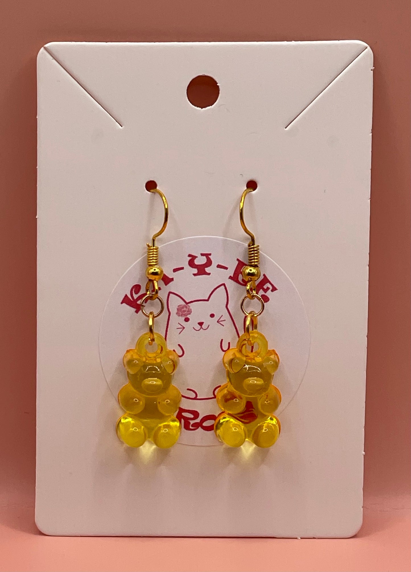 Y2K Gummy Bear Earrings