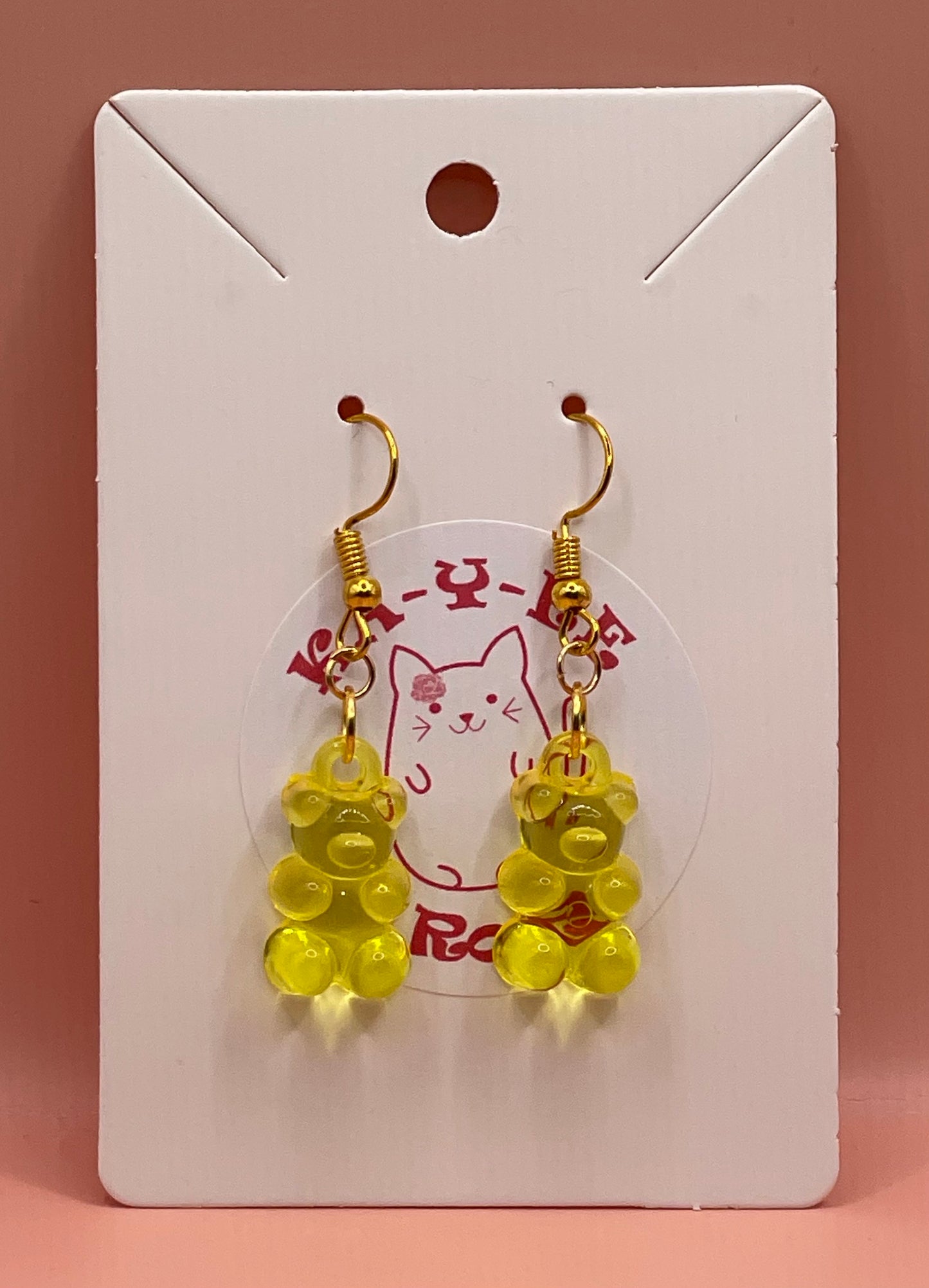 Y2K Gummy Bear Earrings