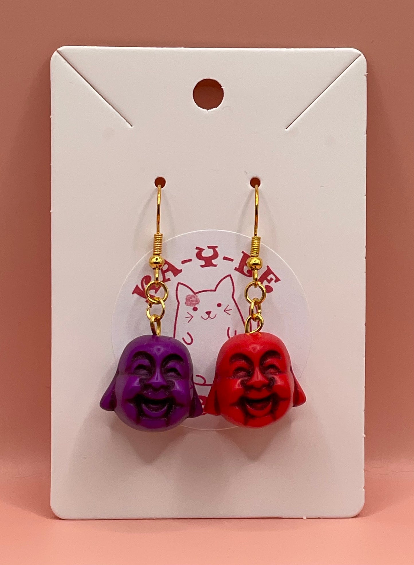 Happy Buddah Earrings