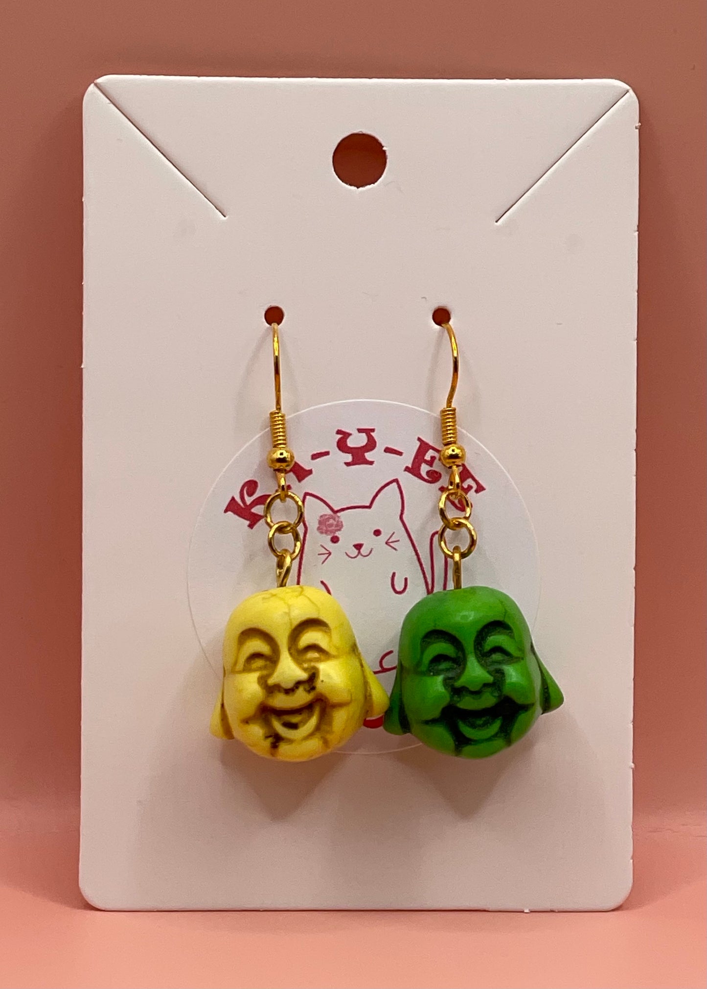 Happy Buddah Earrings