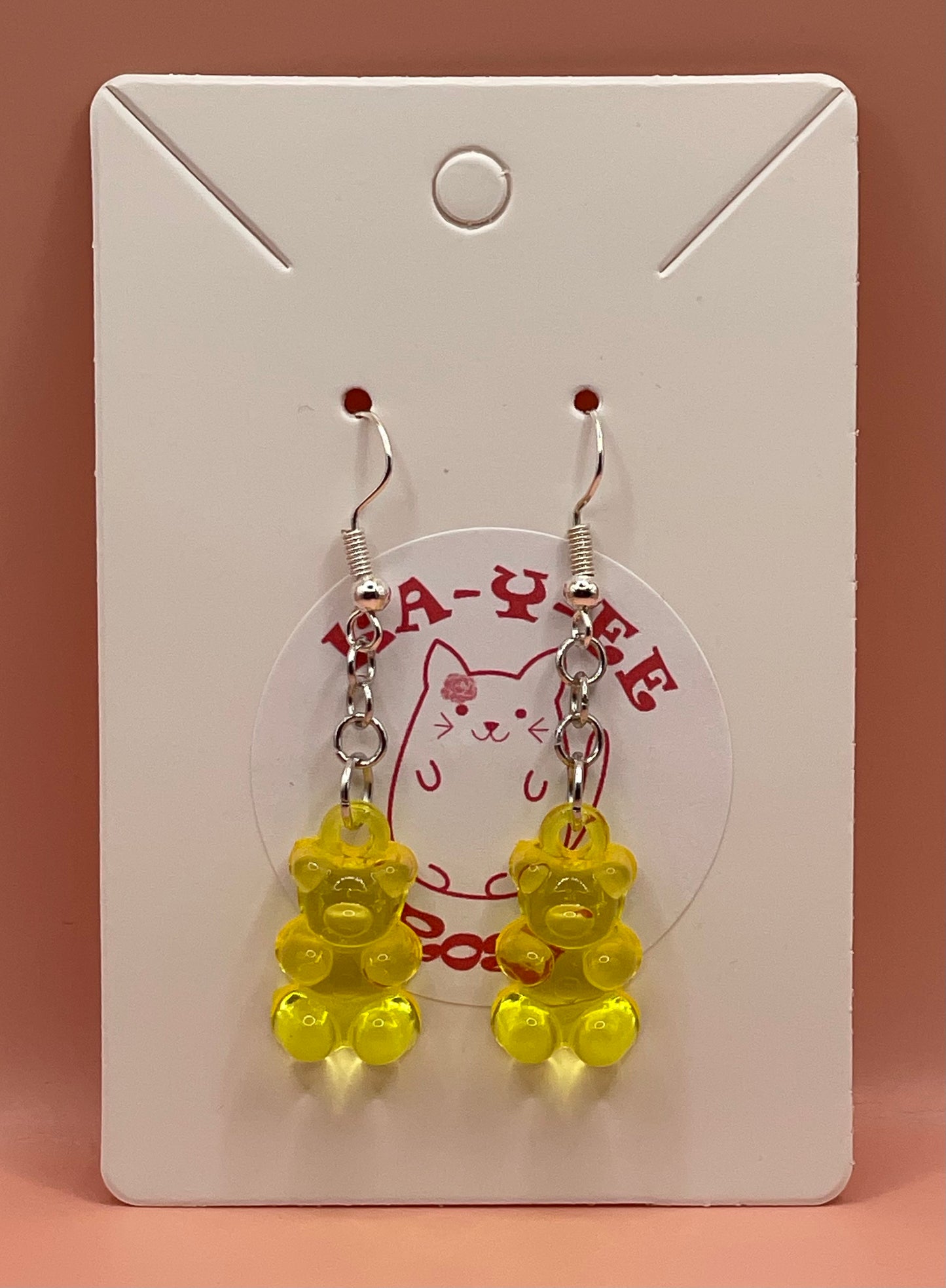 Y2K Gummy Bear Earrings