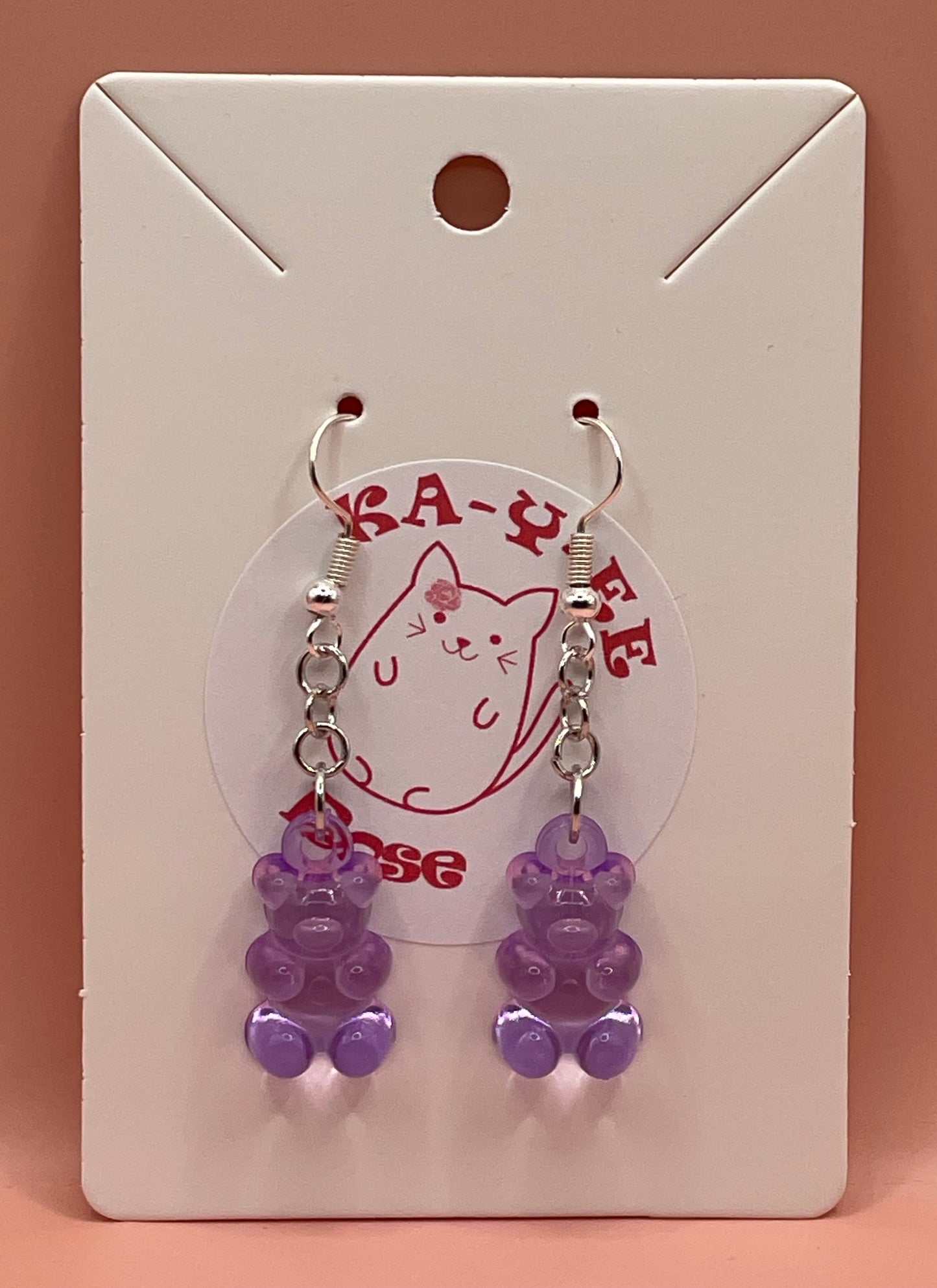 Y2K Gummy Bear Earrings