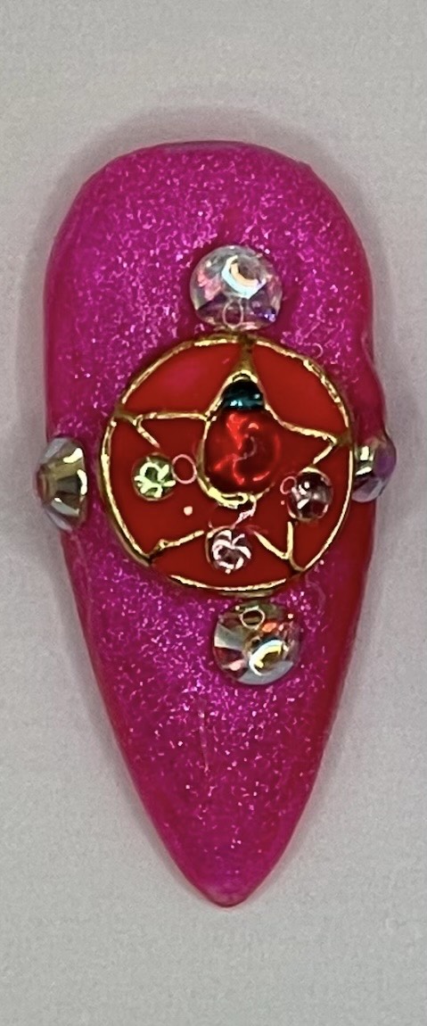 Scout Medium Stiletto Press On Nails