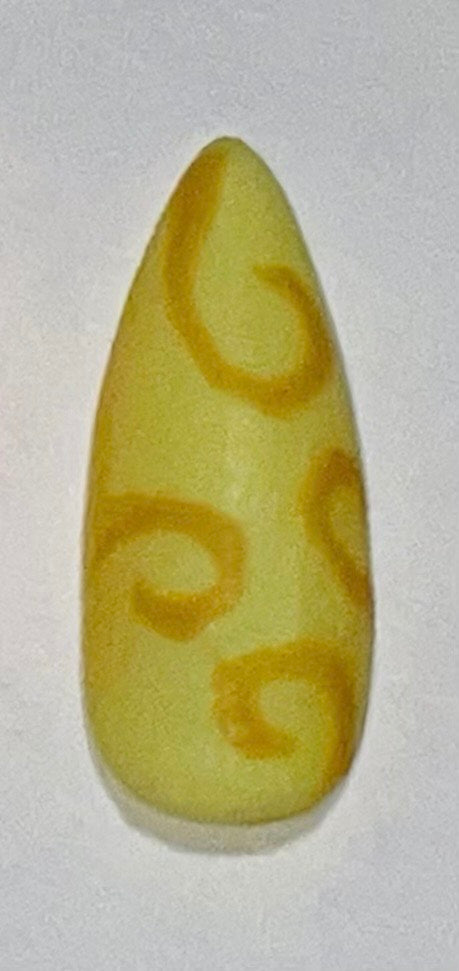 Saiyan Medium Stiletto Press On Nails