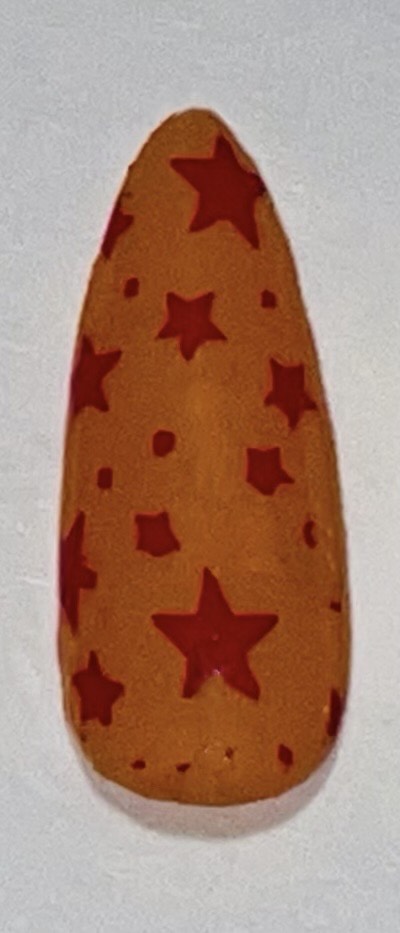 Saiyan Medium Stiletto Press On Nails