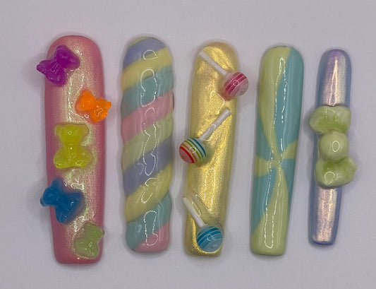 Sweetland 3XL Tapered Square Press On Nails