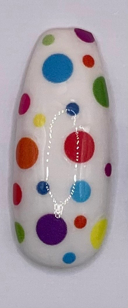 PRIDE Medium Coffin Press On Nails