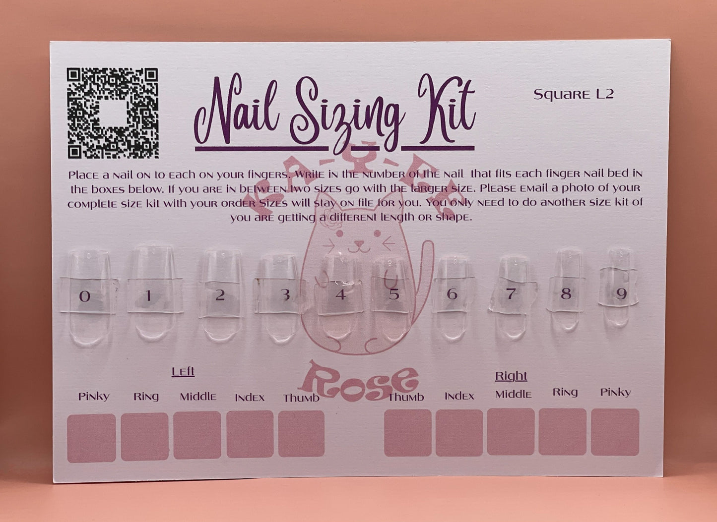 Nail Sizing Kit