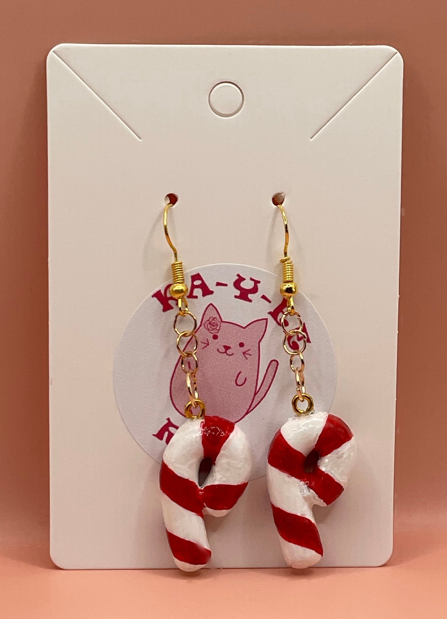 Candy Cane Earrings