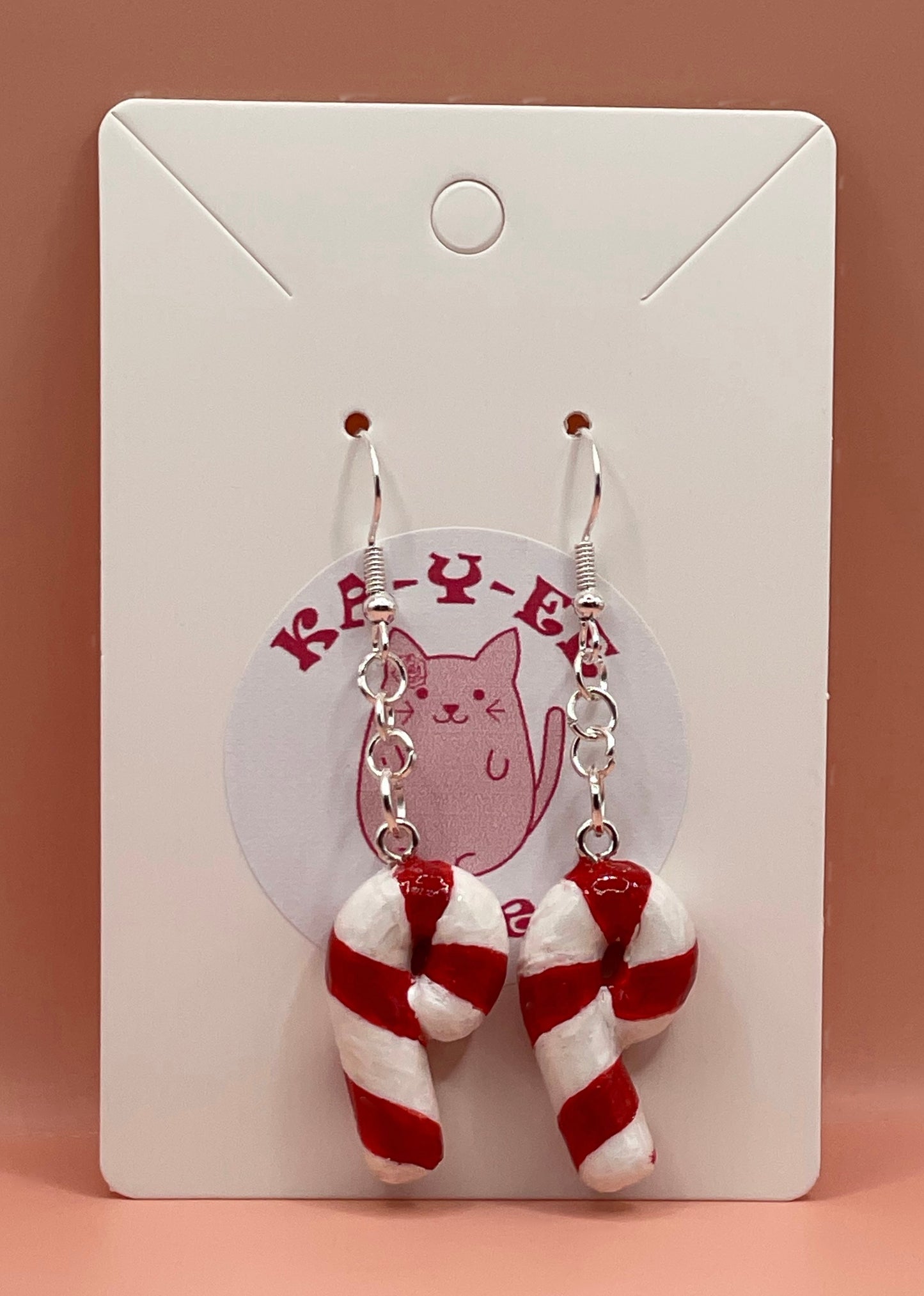 Candy Cane Earrings